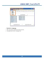 Предварительный просмотр 20 страницы Wintec WBT-202 User Manual