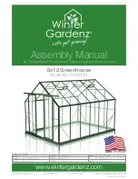 Winter Gardenz PG0812H Assembly Manual preview