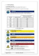 Preview for 25 page of Winter WSCA 500 Instruction Manual