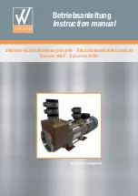 Winter WVSP Instruction Manual предпросмотр