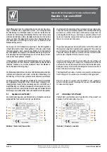 Preview for 16 page of Winter WVSP Instruction Manual