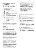 Preview for 3 page of Winterhalter AT Excellence-M Operating Instructions Manual