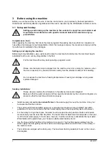 Preview for 4 page of Winterhalter GS 310 Operating Instructions Manual