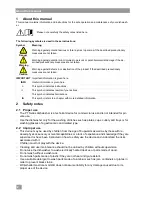 Preview for 4 page of Winterhalter PT-L Operating Instructions Manual