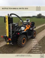 Wintex Agro 2000 Instruction Manual предпросмотр