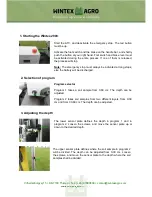 Preview for 3 page of Wintex Agro Wintex 2000 Instruction Manual