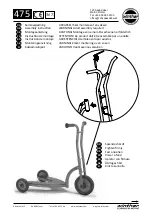 Preview for 1 page of Winther 475 Assembly Instruction