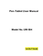 Wintime Paint Pal Deluxe UW-504 User Manual preview