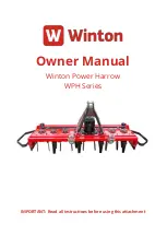 Winton WPH Series Owner'S Manual preview