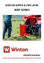 Winton WRP Series Owner'S Manual preview