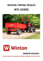Winton WTL Series Owner'S Manual preview