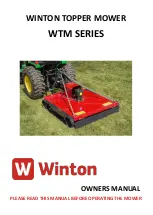 Winton WTM Series Owner'S Manual preview