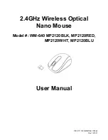 Wintop WM-640 MP2120BLK User Manual preview