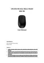 Wintop WM-782 User Manual preview