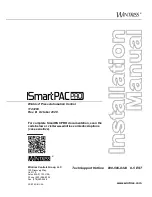 Wintriss SmartPAC PRO Installation Manual предпросмотр