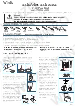 Preview for 1 page of WinZo WZ5028 Installation Instructions