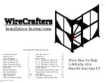 WireCrafters 840 Installation Instructions Manual preview