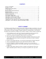 Preview for 2 page of WiredRite SST- 4 Installation And Operation Manual