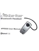 Wireless Gear 4PR909 User Manual preview