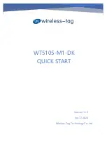 Предварительный просмотр 1 страницы Wireless-tag WT51 Series Quick Start Manual