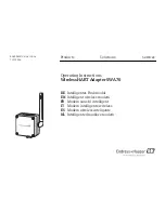 WirelessHART SWA70 Operating Instructions Manual preview