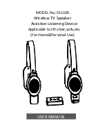 Preview for 1 page of Wirelesssir SS1106 User Manual