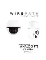 Wirepath Surveillance 750-PTZ-A-WH Installation Manual предпросмотр