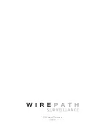 Предварительный просмотр 32 страницы Wirepath Surveillance 750-PTZ-A-WH Installation Manual