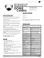 Wirepath Surveillance WPS-300-DOM-A-WH Installation Manual preview