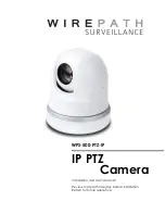 Предварительный просмотр 1 страницы Wirepath Surveillance WPS-500-PTZ-IP Installation And User Manual