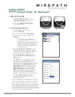 Wirepath Surveillance WPS-DVR User Manual preview