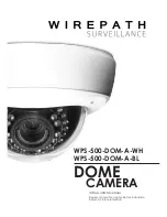 Wirepath WPS-500-DOM-A-BL Installation Manual предпросмотр