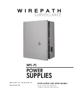 Wirepath WPS-PS9-12VDC -10A Installation And User Manual предпросмотр