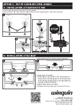 Предварительный просмотр 2 страницы Wirquin CLUB SEAT Installation Instructions