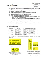 Preview for 7 page of WIRTH OKTOPUS GLASS-Jack GL-N 300 Operating Manual