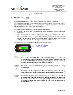 Preview for 11 page of WIRTH OKTOPUS GLASS-Jack GL-N 300 Operating Manual