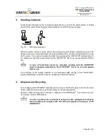 Preview for 22 page of WIRTH OKTOPUS GLASS-Jack GL-N 300 Operating Manual