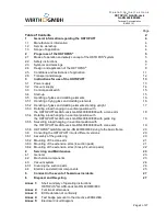 Preview for 2 page of WIRTH OKTOPUS GLASS-Jack GL-RN 400 Operating Instruction