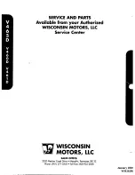 Предварительный просмотр 46 страницы Wisconsin Motors V460D Repair Manual