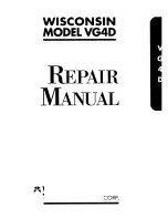 Preview for 1 page of Wisconsin vg4d Repair Manual