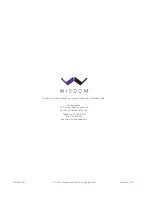 Предварительный просмотр 20 страницы Wisdom SW-1 Owner'S Manual