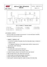 Preview for 4 page of Wise F850 Installation & Operation Manual