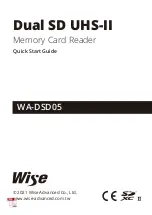 Предварительный просмотр 1 страницы Wise WA-DSD05 Quick Start Manual