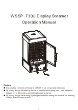 Wise WSSP-730U Operation Manual preview