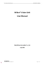 Wisen Vision Unit User Manual preview
