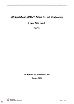 Preview for 1 page of Wisen WiSenMeshWAN 6003 User Manual