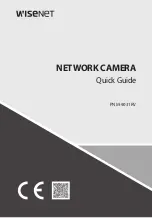 Предварительный просмотр 1 страницы Wisenet CT-PNM-9031RV Quick Manual