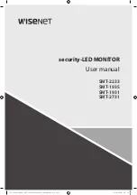 Preview for 1 page of Wisenet CT-SMT-1935 User Manual