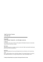 Preview for 2 page of Wisenet HCD-6070R User Manual