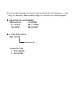 Preview for 3 page of Wisenet HCD-6070R User Manual